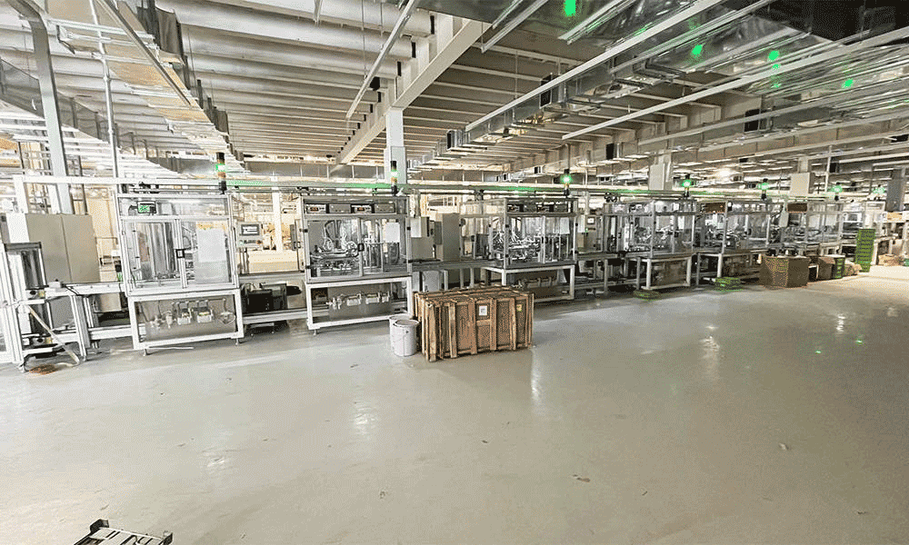 Compressor Stator and Rotor Assembly and Test Line