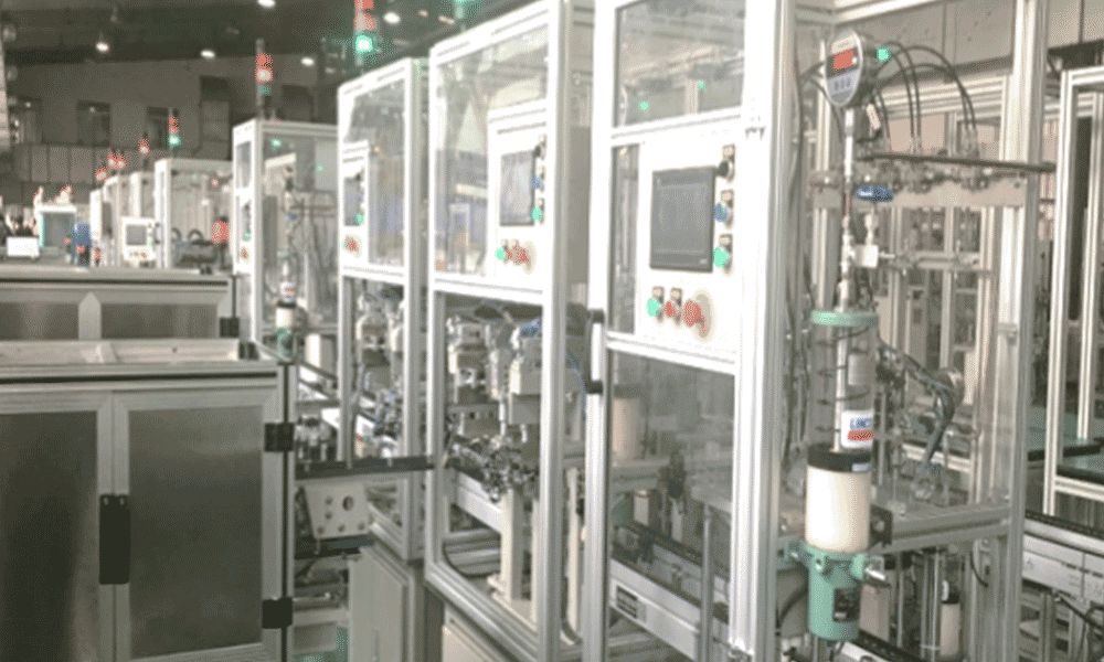 Auto Lock Assembly and Test Line